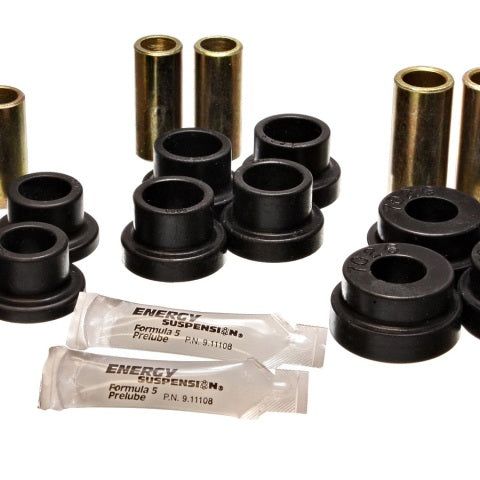 Energy Suspension 12.3101G - ENG12.3101G - Energy Suspension 64-75 BMW 2002 Black Front Control Arm Bushing Set - Shipped in Europe - Tuningsupply.com
