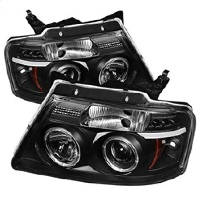 SPYDER 5010209 - SPY5010209 - Spyder Ford F150 04-08 Projector Headlights Version 2 LED Halo LED Blk PRO-YD-FF15004-HL-G2-BK - Shipped in Europe - Tuningsupply.com