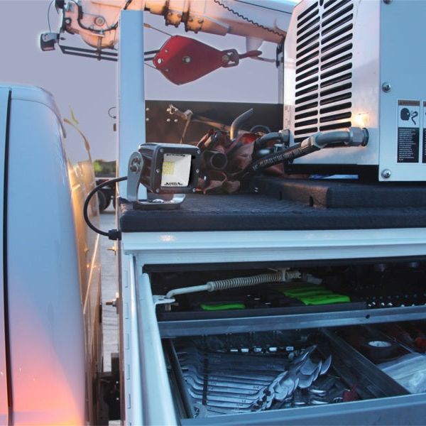 Rigid Industries 681513 - RIG681513 - Rigid Industries 2x2 115 Degree DC Scene Light - Black - Shipped in Europe - Tuningsupply.com