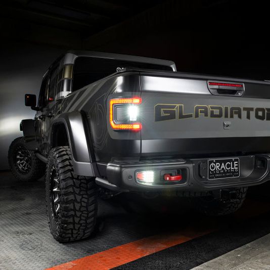 ORACLE Lighting 5882-504-T - ORL5882-504-T - Oracle 2020+ Jeep Gladiator JT Flush Mount LED Tail Lights - Tinted Lens - Shipped in Europe - Tuningsupply.com