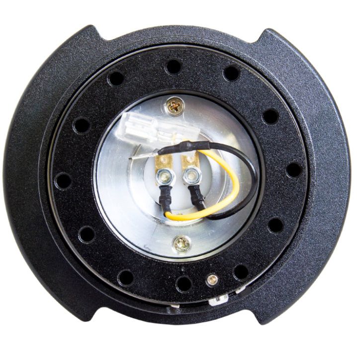 NRG SRK-250BK - NRGSRK-250BK - NRG Quick Release Kit Gen 2.5 - Black / Black Ring w/Finger Grooves - Shipped in Europe - Tuningsupply.com