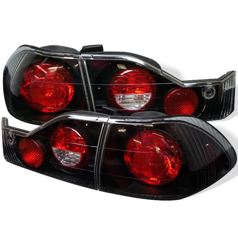 SPYDER 5004321 - SPY5004321 - Spyder Honda Accord 98-00 4Dr Euro Style Tail Lights Black ALT-YD-HA98-BK - Shipped in Europe - Tuningsupply.com
