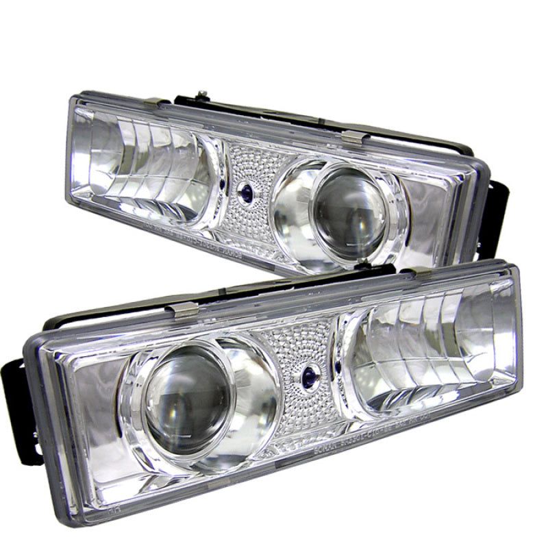 SPYDER 5009296 - SPY5009296 - Spyder Chevy C/K Series 1500 88-99 Projector Headlights Chrm High 9005 (Not Include) PRO-YD-CCK88-C - Shipped in Europe - Tuningsupply.com