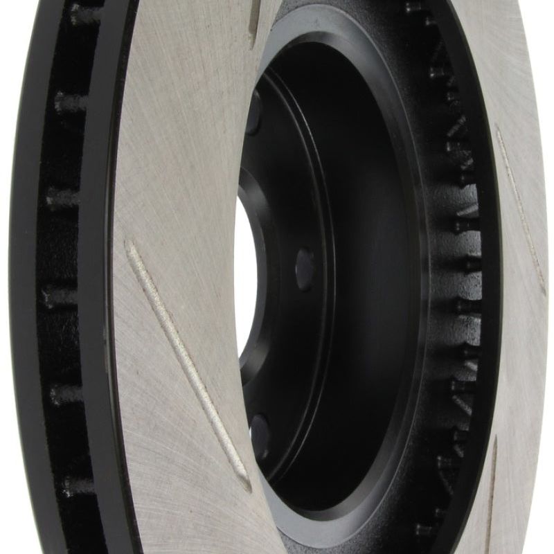 Stoptech 126.47018SL - STO126.47018SL - StopTech Power Slot 02-10 WRX Front Left SportStop Slotted Rotor - Shipped in Europe - Tuningsupply.com