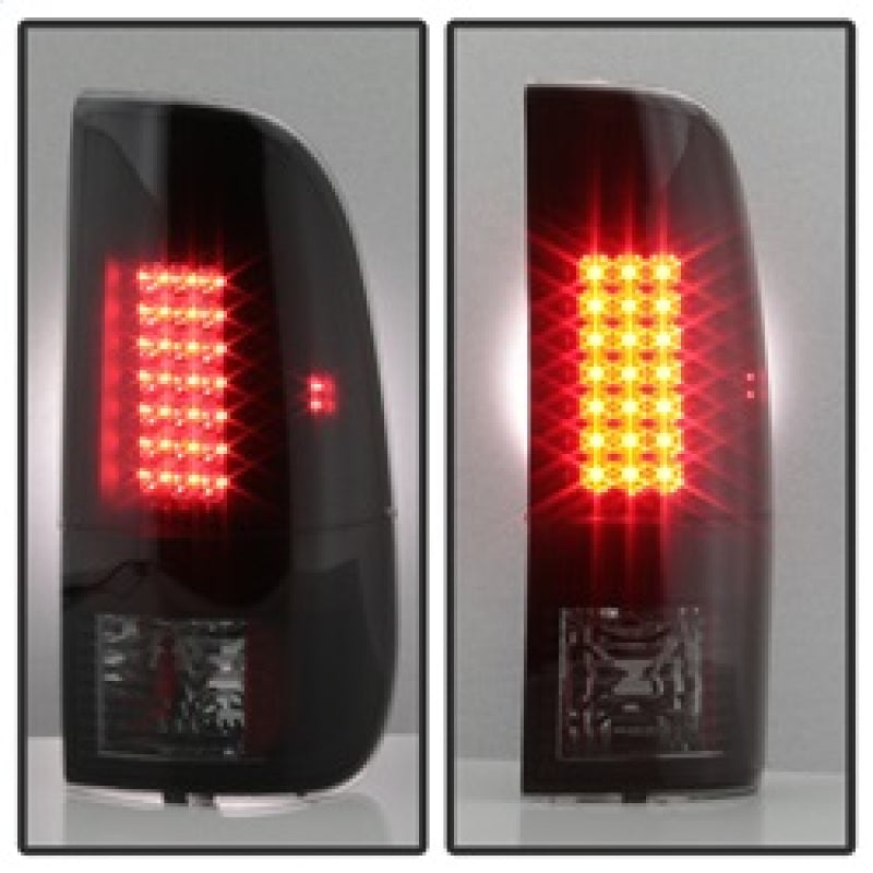 SPYDER 5083296 - SPY5083296 - Spyder 08-16 Ford Super Duty LED Tail Lights Black Smoke ALT-YD-FS07-LED-BSM - Shipped in Europe - Tuningsupply.com