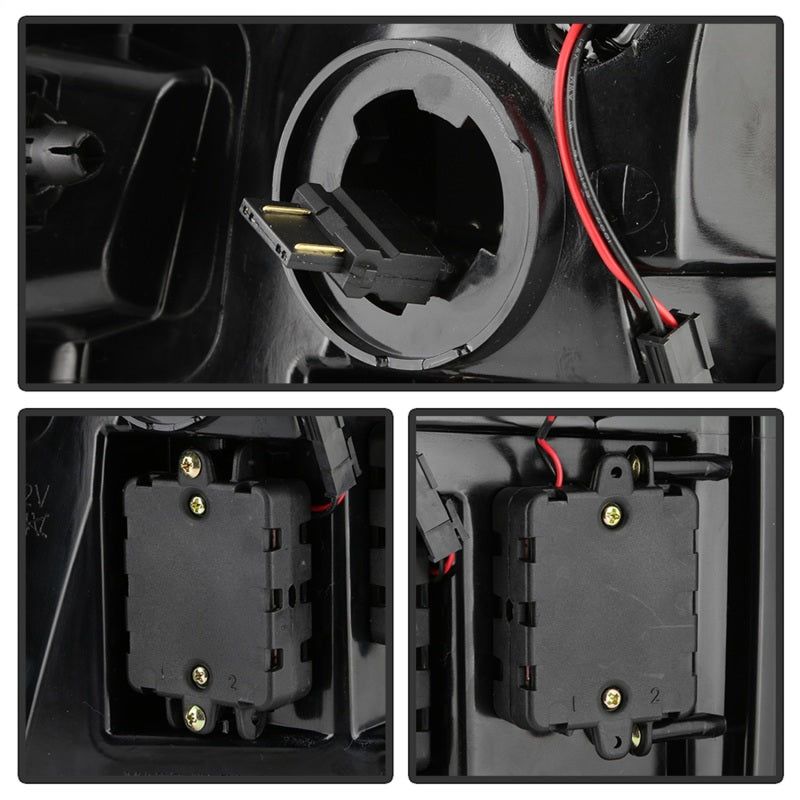 SPYDER 5085917 - SPY5085917 - Spyder Dodge Ram 09-18 LED Tail Lights - All Black ALT-YD-DRAM09V2-LED-BKV2 (Incandescent Only) - Shipped in Europe - Tuningsupply.com