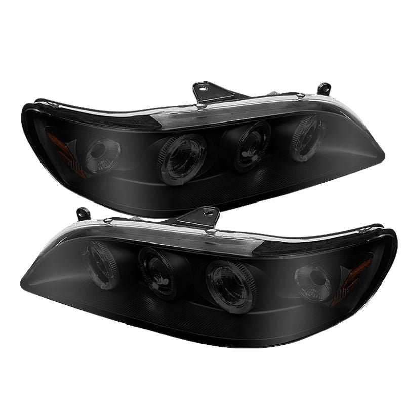 SPYDER 5010728 - SPY5010728 - Spyder Honda Accord 98-02 1PC Projector Headlights LED Halo Amber Reflector Blk PRO-YD-HA98-AM-BK - Shipped in Europe - Tuningsupply.com