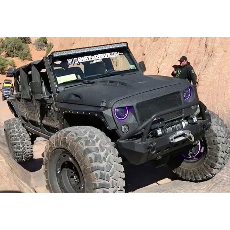 ORACLE Lighting 5769-332 - ORL5769-332 - Oracle 7in High Powered LED Headlights - Black Bezel - Dynamic - Dynamic - Shipped in Europe - Tuningsupply.com