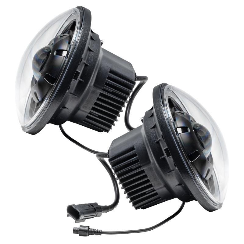 ORACLE Lighting 5876-001 - ORL5876-001 - Oracle Oculus 7in Bi-LED Projector Headlights for Jeep Wrangler JK - 6000K - Shipped in Europe - Tuningsupply.com