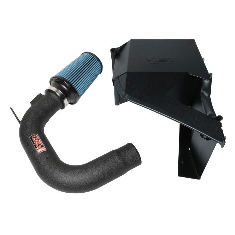 Injen SP1209WB - INJSP1209WB - Injen 15-21 Subaru WRX 2.0L 4 Cyl. Wrinkle Black Cold Air Intake - Shipped in Europe - Tuningsupply.com