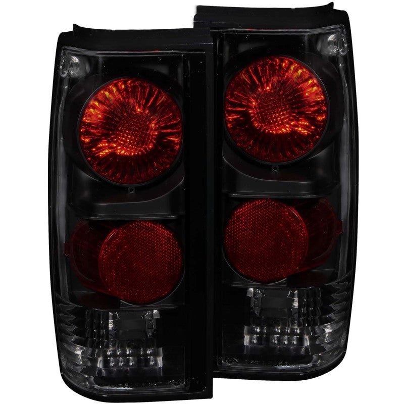 ANZO 211163 - ANZ211163 - ANZO 1982-1994 Chevrolet S-10 Taillights Dark Smoke - Shipped in Europe - Tuningsupply.com