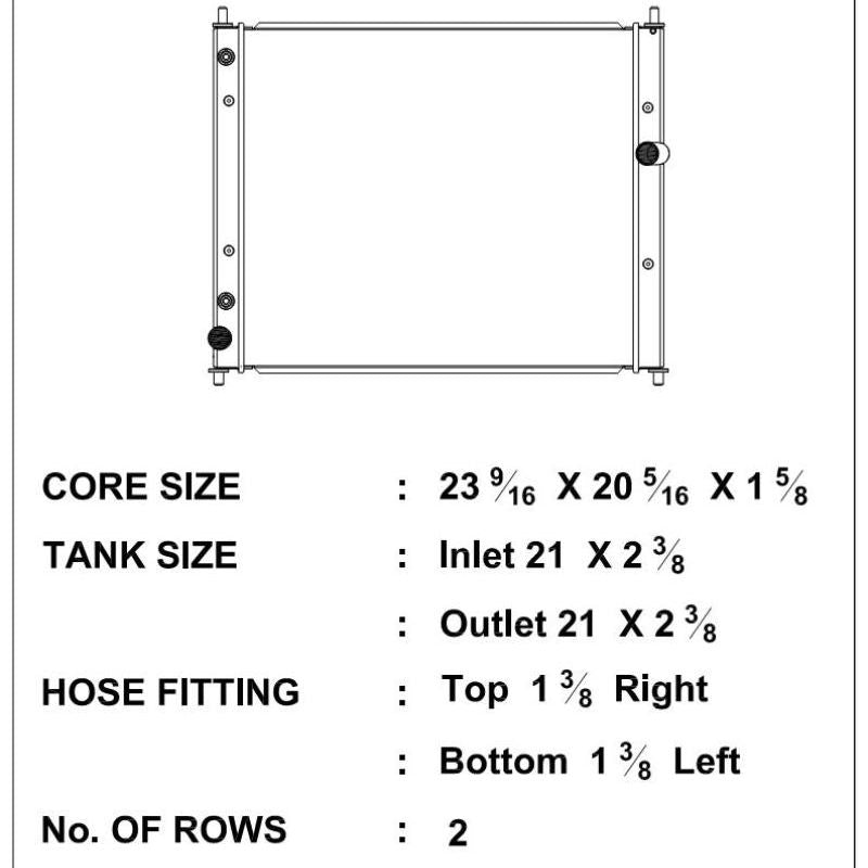 CSF 8028 - CSF8028 - CSF 09-13 Cadillac CTS-V Radiator - Shipped in Europe - Tuningsupply.com