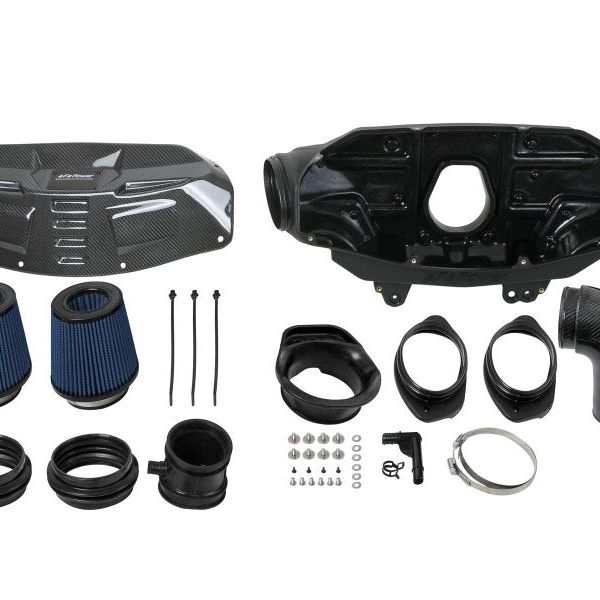 aFe 58-10007R - AFE58-10007R - aFe Black Series Carbon Fiber Pro 5R Air Intake System 2020 Chevrolet Corvette C8 V8 6.2L - Shipped in Europe - Tuningsupply.com