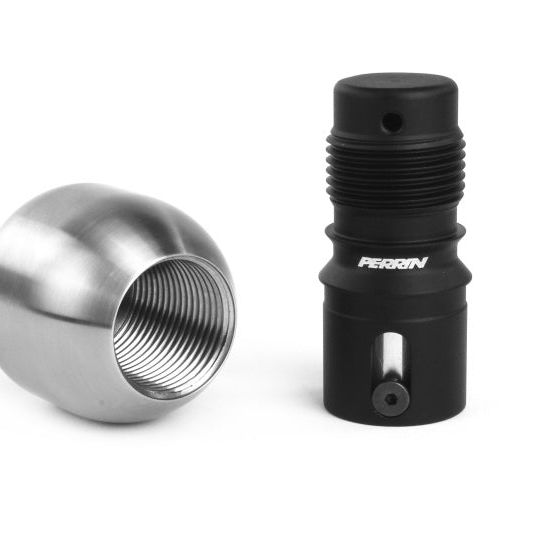 Perrin Performance PSP-INR-141-2 - PERPSP-INR-141-2 - PERRIN 22-25 Subaru WRX & 20-25 Outback/Ascent/Legacy (CVT ONLY) SS Shift Knob - Barrel Style - Shipped in Europe - Tuningsupply.com