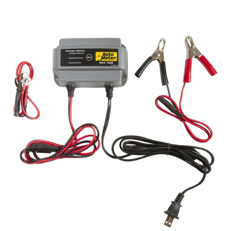 AutoMeter BEX-1500 - ATMBEX-1500 - Autometer Battery Charger/Maintainer 12V/1.5A - Shipped in Europe - Tuningsupply.com