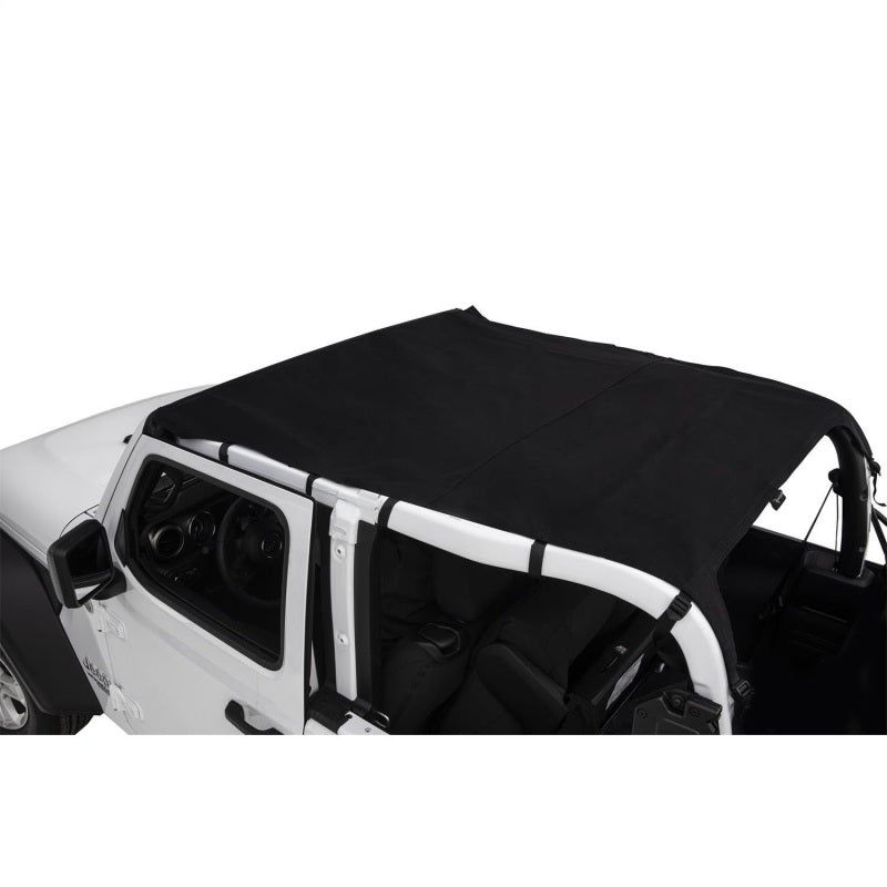 Rampage 91435 - RAM91435 - Rampage 2018-2019 Jeep Wrangler(JL) Sport 2-Door California Ext.Brief-OE Style - Black - Shipped in Europe - Tuningsupply.com