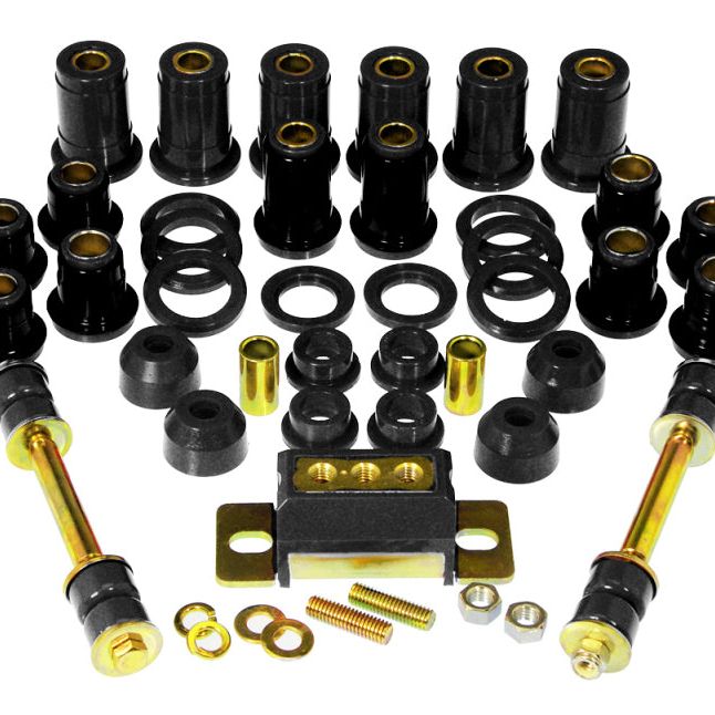 Prothane 7-2032-BL - PRO7-2032-BL - Prothane 59-64 Chevy Full Size Total Kit - Black - Shipped in Europe - Tuningsupply.com