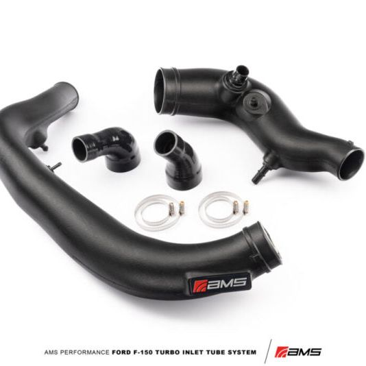 AMS AMS.46.08.0001-1 - AMSAMS.46.08.0001-1 - AMS Performance 15-16 Ford F-150 3.5L EcoBoost Turbo Inlet Tubes - Shipped in Europe - Tuningsupply.com