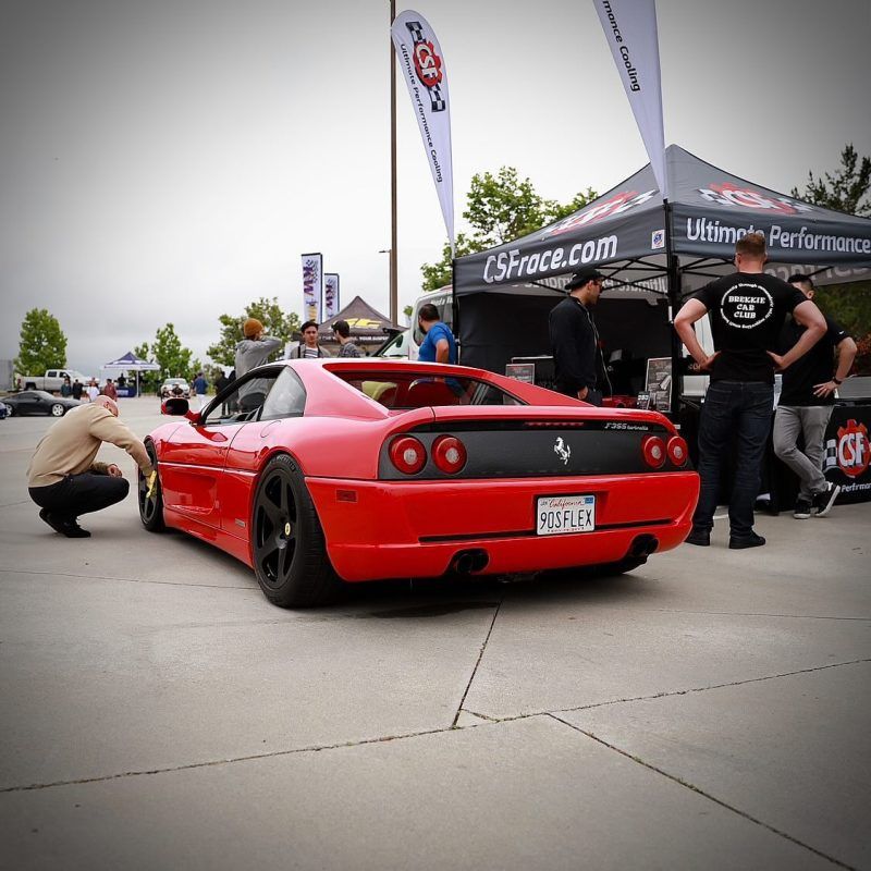 CSF 7206 - CSF7206 - CSF Ferrari F355 High Performance All-Aluminum Radiator - Left - Shipped in Europe - Tuningsupply.com