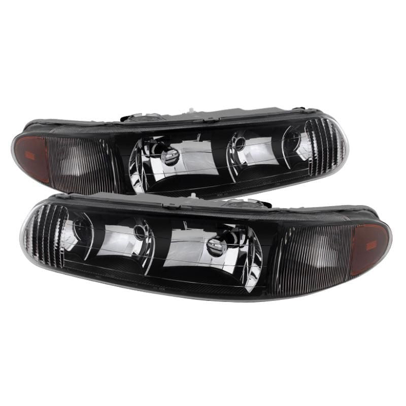 SPYDER 9025235 - SPY9025235 - xTune Buick Century 97-05 Regal 97-04 Crystal Headlights Black HD-JH-BUCEN97-AM-BK - Shipped in Europe - Tuningsupply.com