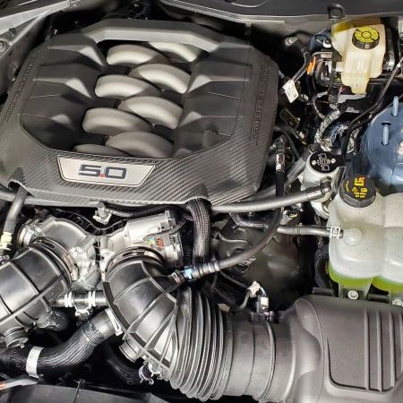 J&L 3091P-C - JLT3091P-C - J&L 2024-2025 Ford Mustang 5.0L Oil Separator 3.0 PCV Side - Clear Anodized - Shipped in Europe - Tuningsupply.com