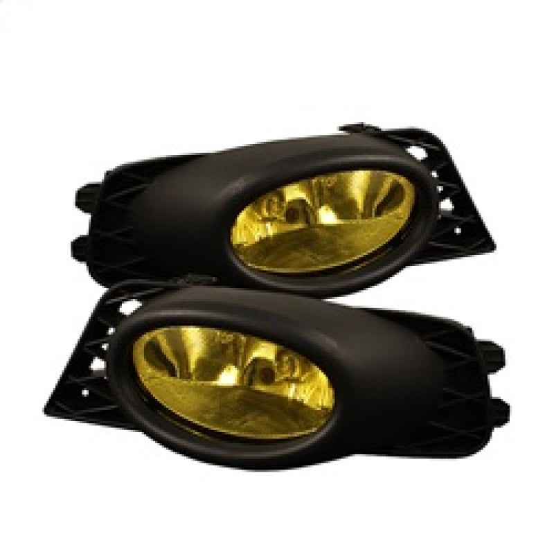 SPYDER 5020703 - SPY5020703 - Spyder Honda Civic 09-11 4Dr OEM Fog Lights W/Switch- Yellow FL-CL-HC09-4D-Y - Shipped in Europe - Tuningsupply.com