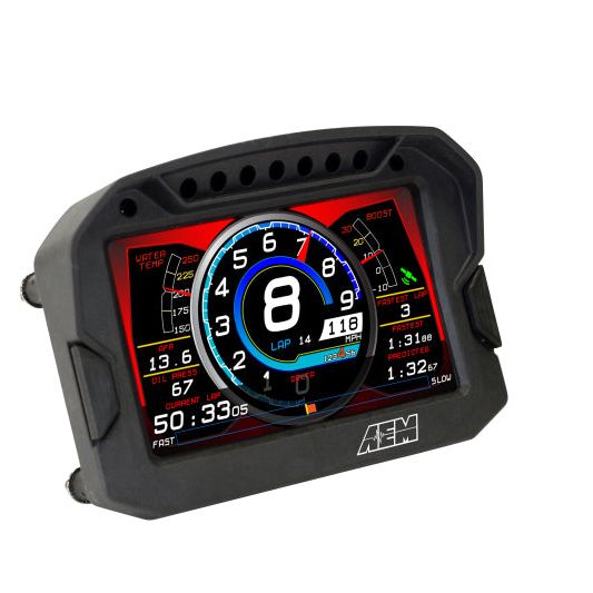 AEM 30-5602 - AEM30-5602 - AEM CD-5G Carbon Digital Dash Display w/ Interal 10Hz GPS & Antenna - Shipped in Europe - Tuningsupply.com