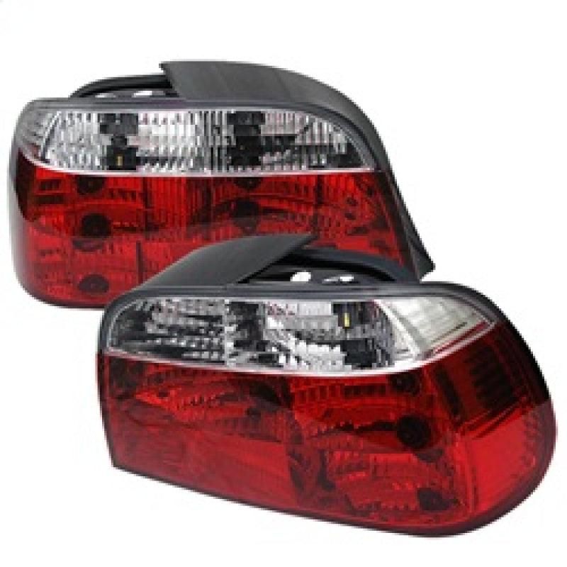 SPYDER 5000651 - SPY5000651 - Spyder BMW E38 7-Series 95-01 Crystal Tail Lights Red Clear ALT-YD-BE3895-RC - Shipped in Europe - Tuningsupply.com