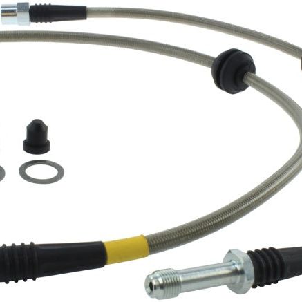 Stoptech 950.33016 - STO950.33016 - StopTech 09 Audi A4 Sedan / 08-10 A5-S5 Front Stainless Steel Brake Line Kit - Shipped in Europe - Tuningsupply.com
