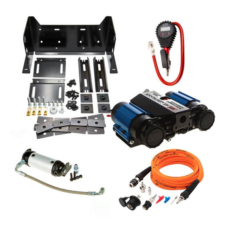 ARB CKMTA12KIT - ARBCKMTA12KIT - ARB High Performance Twin On-Board Compressor Kit - 12V - Shipped in Europe - Tuningsupply.com