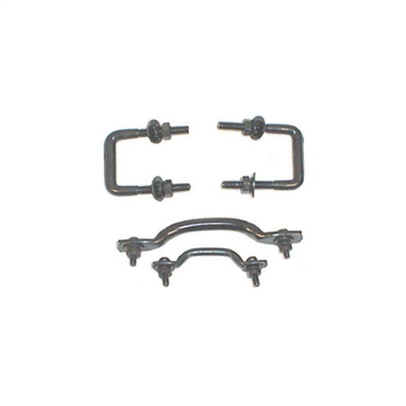 Rugged Ridge 11211.01 - RUG11211.01 - Rugged Ridge Windshield Tie Down Kit Black 55-95 Jeep CJ / Jeep Wrangler - Shipped in Europe - Tuningsupply.com