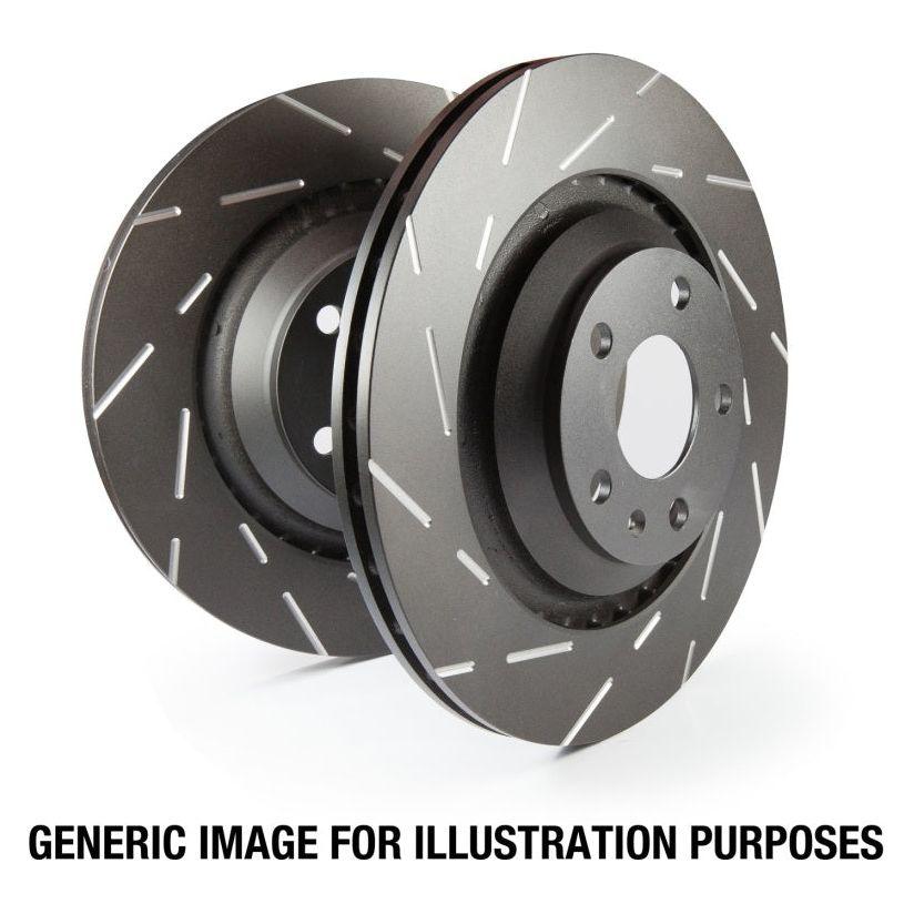 EBC USR1359 - EBCUSR1359 - EBC 08-10 BMW 128 3.0 USR Slotted Front Rotors - Shipped in Europe - Tuningsupply.com