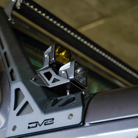 DV8 Offroad LBJL-11 - DVELBJL-11 - DV8 Offroad 2018+ Jeep Wrangler JLO A Pillar Dual Light Pod Mounts - Shipped in Europe - Tuningsupply.com