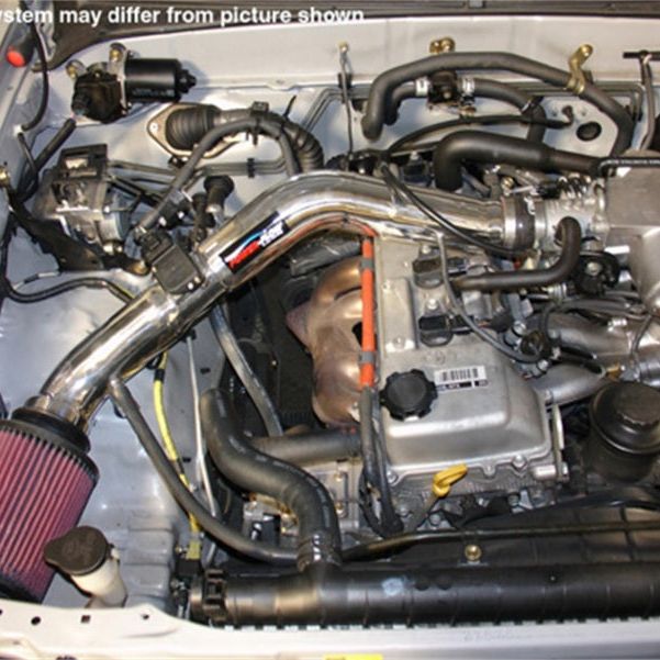 Injen PF2015P - INJPF2015P - Injen 00-04 Tacoma 2.4L 4 Cyl. 01-04 Tacoma PreRunner 2.7L 4 Cyl. only Polished Power-Flow Air In - Shipped in Europe - Tuningsupply.com
