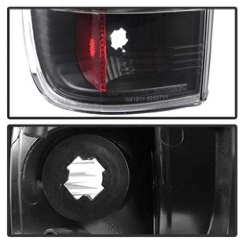 SPYDER 5084712 - SPY5084712 - Spyder 08-16 Ford Super Duty F-250 V3 Light Bar LED Tail Lights - Black (ALT-YD-FS07V3-LBLED-BK) - Shipped in Europe - Tuningsupply.com