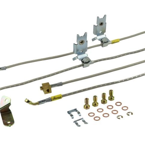 Goodridge 12412 - GRI12412 - Goodridge 08-11 Dodge Challenger / 06-11 Charger / 05-08 Magnum SE Brake Lines - Shipped in Europe - Tuningsupply.com