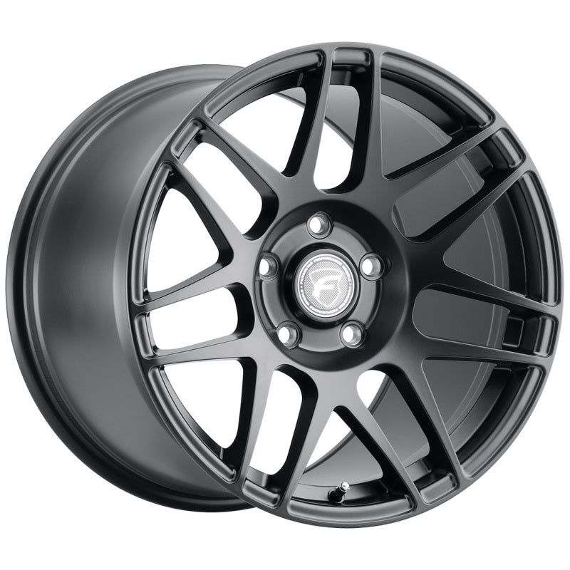 Forgestar F1728C067N23 - FRGF1728C067N23 - Forgestar F14 Drag 18x5.0 / 5x114.3 BP / ET-23 / 2.125in BS Satin Black Wheel - Shipped in Europe - Tuningsupply.com