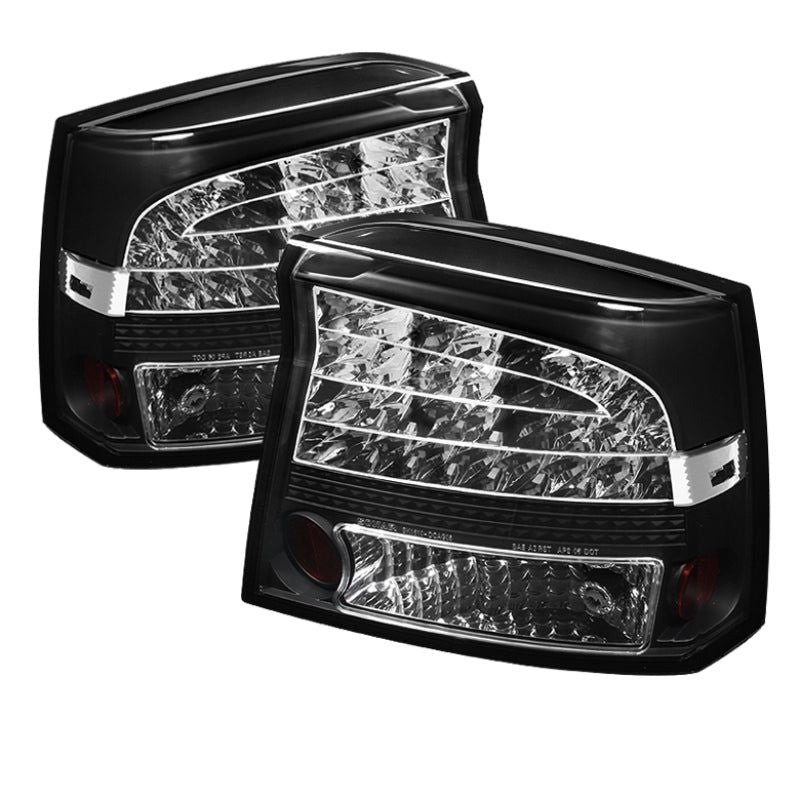 SPYDER 5031662 - SPY5031662 - Spyder Dodge Charger 09-10 LED Tail Lights Black ALT-YD-DCH09-LED-BK - Shipped in Europe - Tuningsupply.com