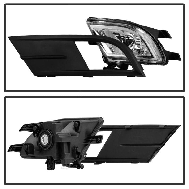 SPYDER 5082268 - SPY5082268 - Spyder Volkswagen Jetta MK6 2015-2016 Sedan 4Dr only OEM Style Fog Lights w/Switch Clear FL-VJ2015-C - Shipped in Europe - Tuningsupply.com