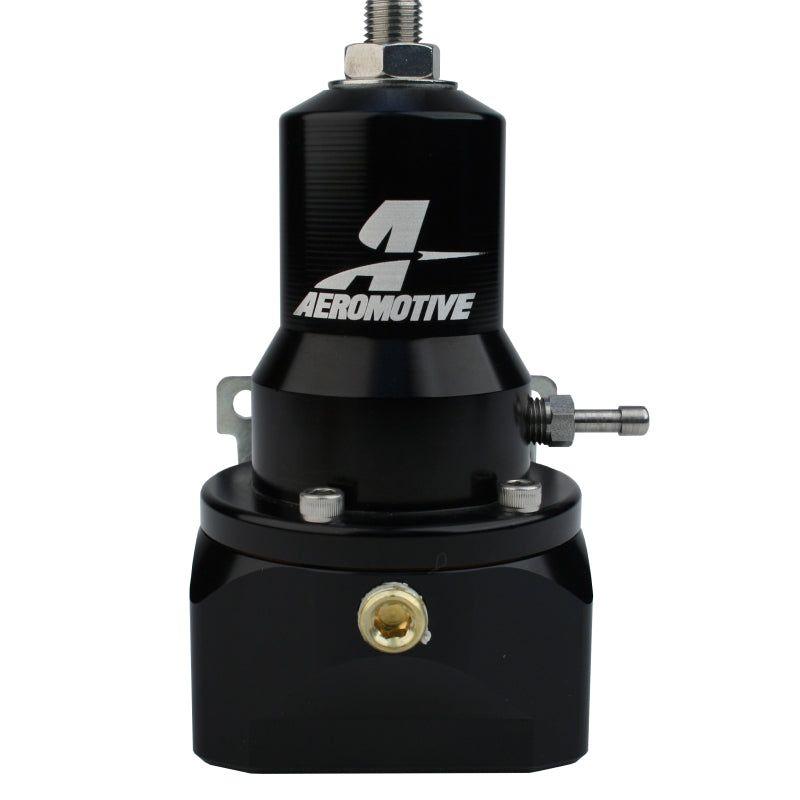 Aeromotive 13134 - AER13134 - Aeromotive Regulator - 30-120 PSI - .313 Valve - 2x AN-10 Inlets / AN-10 Bypass - Shipped in Europe - Tuningsupply.com