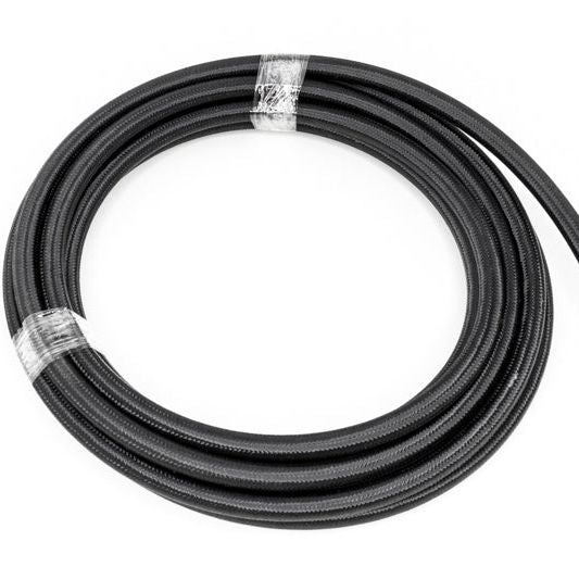 DeatschWerks 6-02-0865-20 - DWK6-02-0865-20 - DeatschWerks 8AN Black Nylon Braided PTFE Hose 20 Feet - Shipped in Europe - Tuningsupply.com