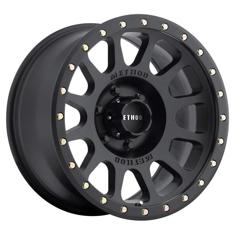 Method Wheels MR30589060500 - MRWMR30589060500 - Method MR305 NV 18x9 0mm Offset 6x5.5 108mm CB Matte Black Wheel - Shipped in Europe - Tuningsupply.com