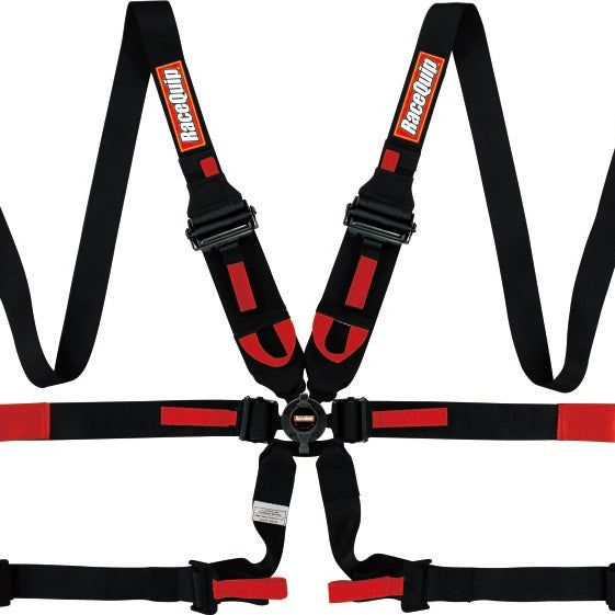 Racequip 855005 - RQP855005 - RaceQuip Black FIA CAMLOCK 6pt 2in Pull Down Lap FHR - Shipped in Europe - Tuningsupply.com