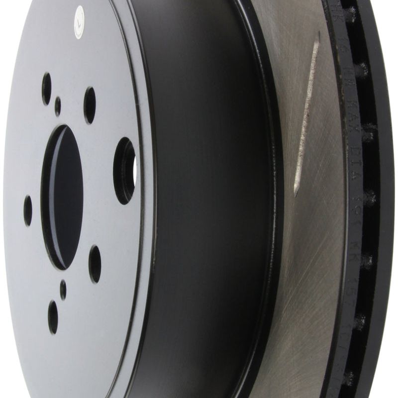 Stoptech 126.47031SL - STO126.47031SL - StopTech Power Slot 13 Scion FR-S / 13 Subaru BRZ Rear Left Slotted Rotor - Shipped in Europe - Tuningsupply.com