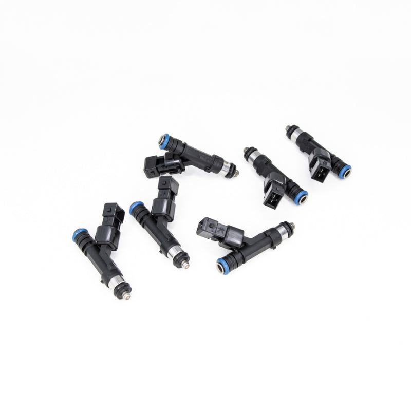 DeatschWerks 18U-09-0900-6 - DWK18U-09-0900-6 - DeatschWerks 87-00 BMW M20/M50/M52 900cc Injectors - Set of 6 - Shipped in Europe - Tuningsupply.com