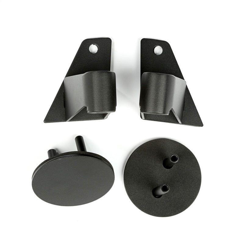 Rugged Ridge 11025.07 - RUG11025.07 - Rugged Ridge 07-18 Jeep Wrangler JK Textured Black Mirror Relocation Brackets - Shipped in Europe - Tuningsupply.com