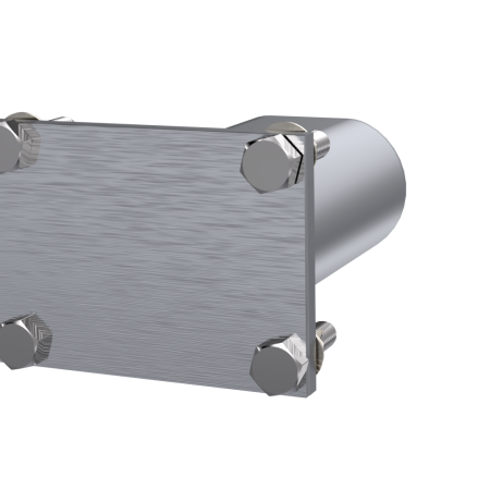 QTP 10338 - QTP10338 - QTP 3in Weld-On QTEC Low Profile Conncetion Oval Tube Kit - Shipped in Europe - Tuningsupply.com