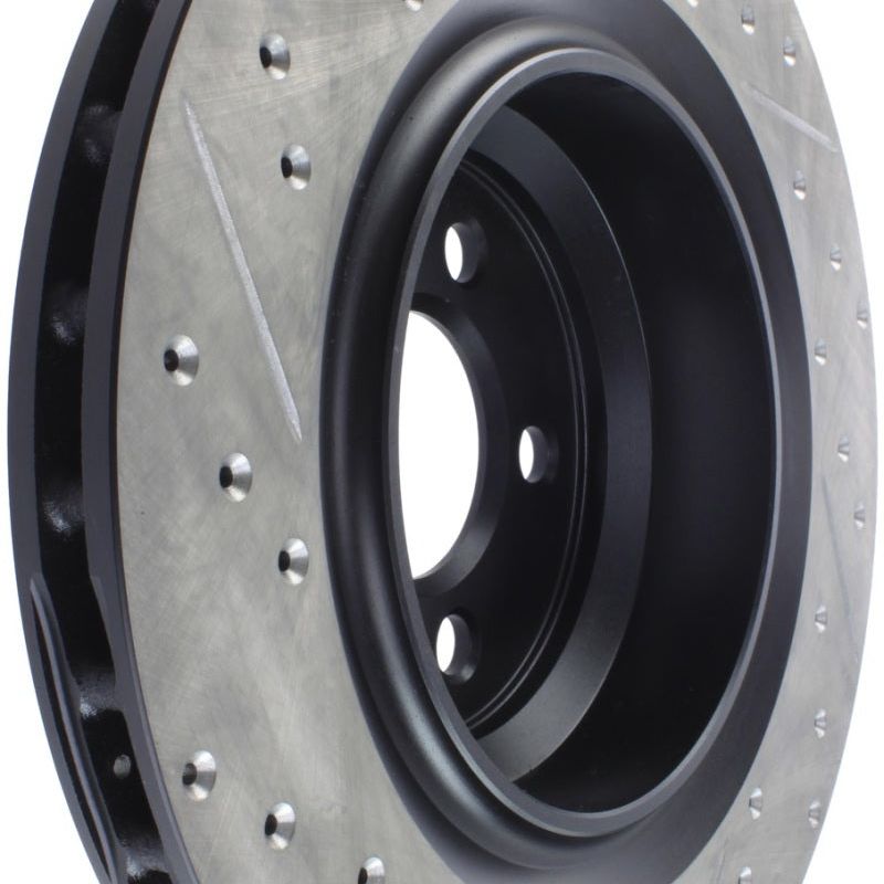 Stoptech 127.63064L - STO127.63064L - StopTech SportStop 06-09 Chrysler SRT-8 Rear Left Drilled & Slotted Rotor - Shipped in Europe - Tuningsupply.com