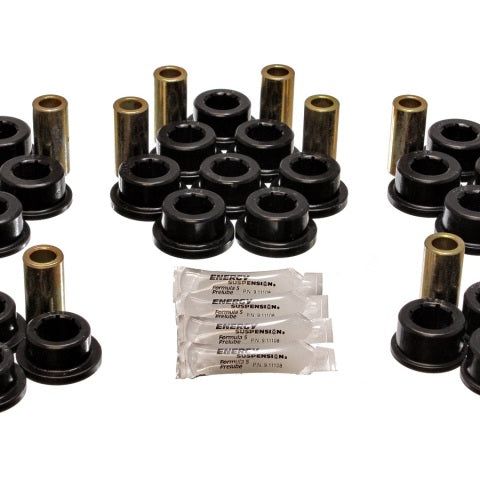 Energy Suspension 8.3127G - ENG8.3127G - Energy Suspension 87-92 Toyota Supra Black Rear Control Arm Bushing Set - Shipped in Europe - Tuningsupply.com