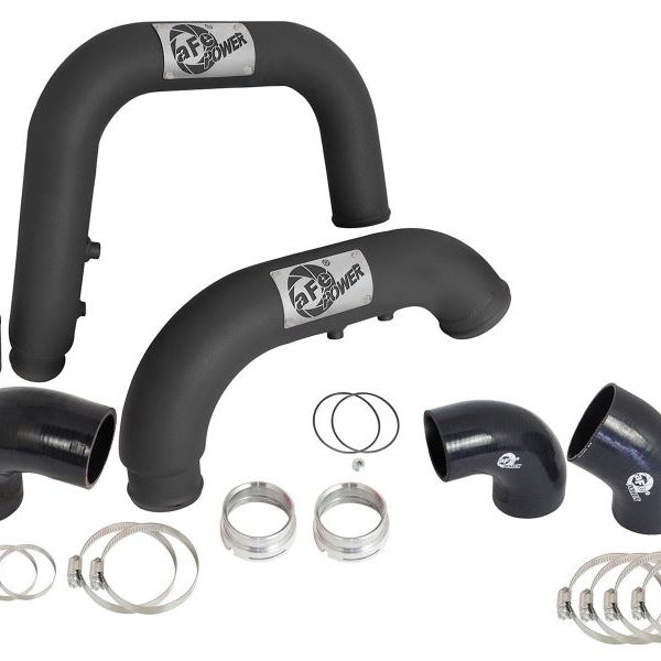 aFe 46-20264-B - AFE46-20264-B - aFe BladeRunner Black Intercooler Tubes Combo 2016 GM Colorado/Canyon I4-2.8L (td) - Shipped in Europe - Tuningsupply.com
